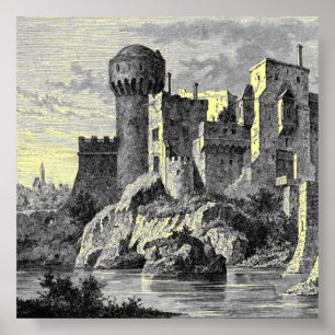 Poster du château médiéval