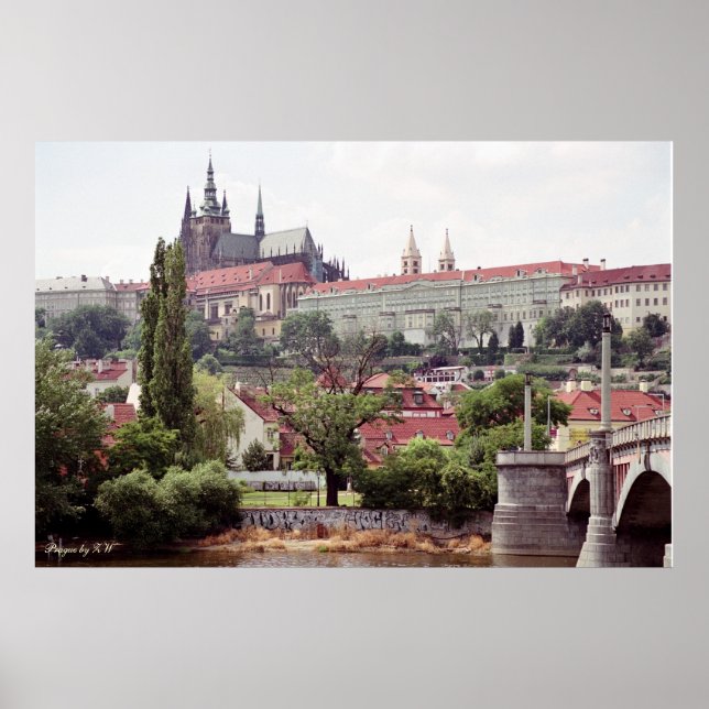 Poster du Château Royal à Prague (Devant)