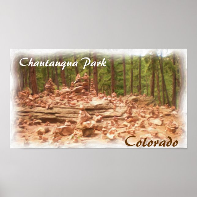 Poster du Chautauqua Park Colorado (Devant)