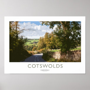 Poster du Chemin de fer Cotswolds
