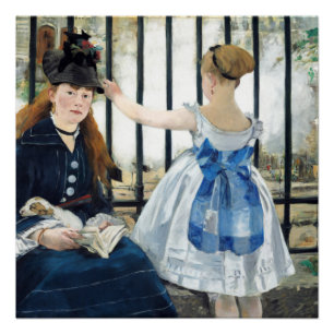 Poster du chemin de fer Edouard Manet