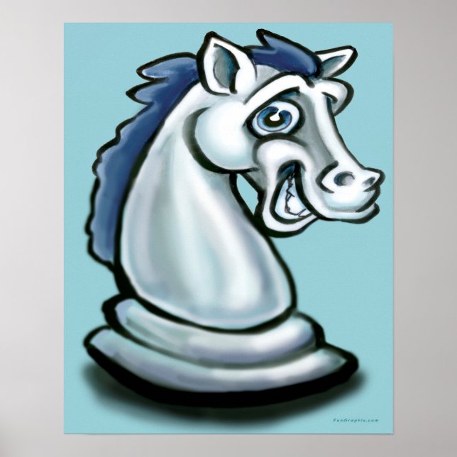 Poster du Cheval Blanc (Devant)