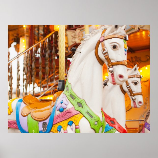 Poster du cheval Carousel (Devant)