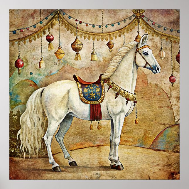 Poster du Cheval de Cirque (Devant)