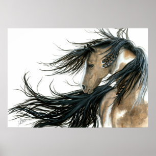 Poster du Cheval de l'Esprit Majestic par BiHrLe