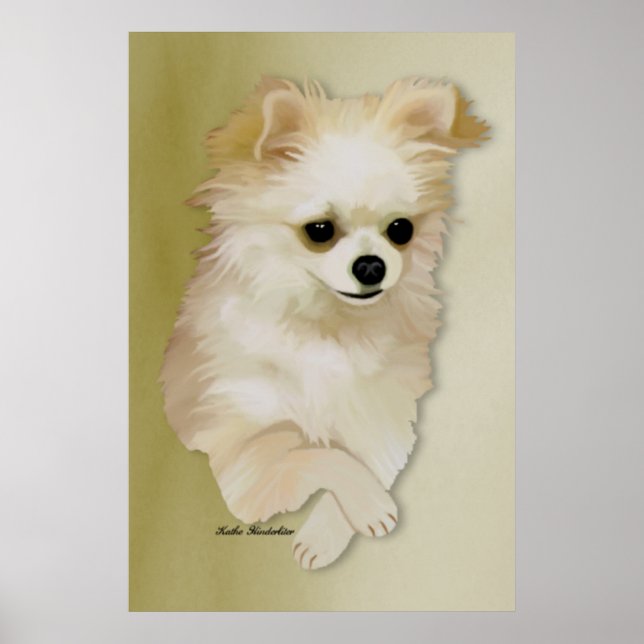 Poster du chihuahua Fawn Puppy (Devant)