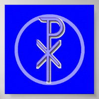 Poster du Christ CHI-RHO