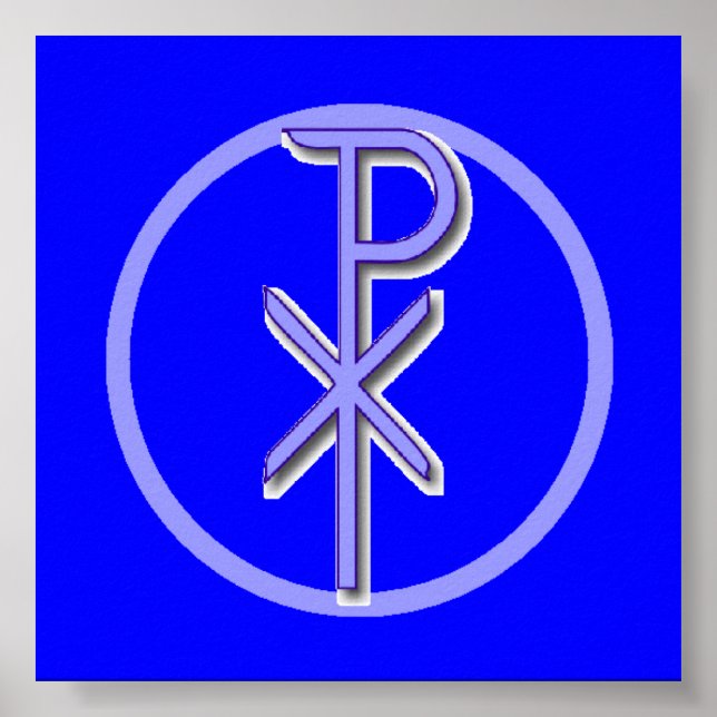 Poster du Christ CHI-RHO (Devant)