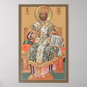 Poster du Christ Prêtre Haut