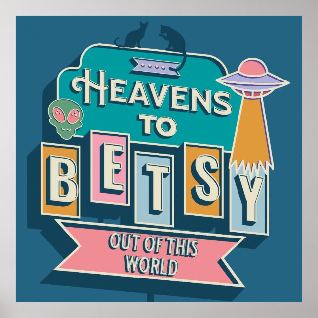 Poster du ciel à Betsy (Devant)