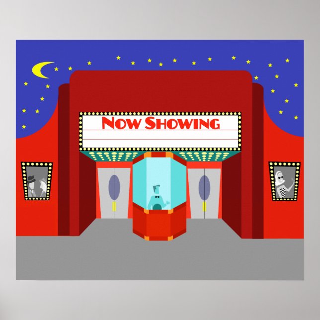 Poster du cinéma rétro (Devant)