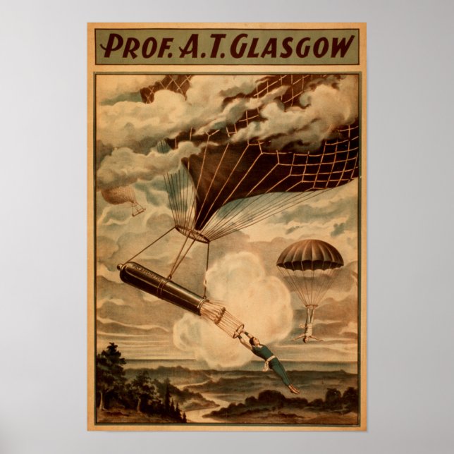 Poster du Cirque de Glasgow Hot Air Balloon (Devant)