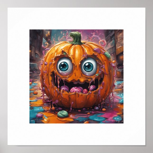 Poster du Citrouille d'Halloween (Devant)