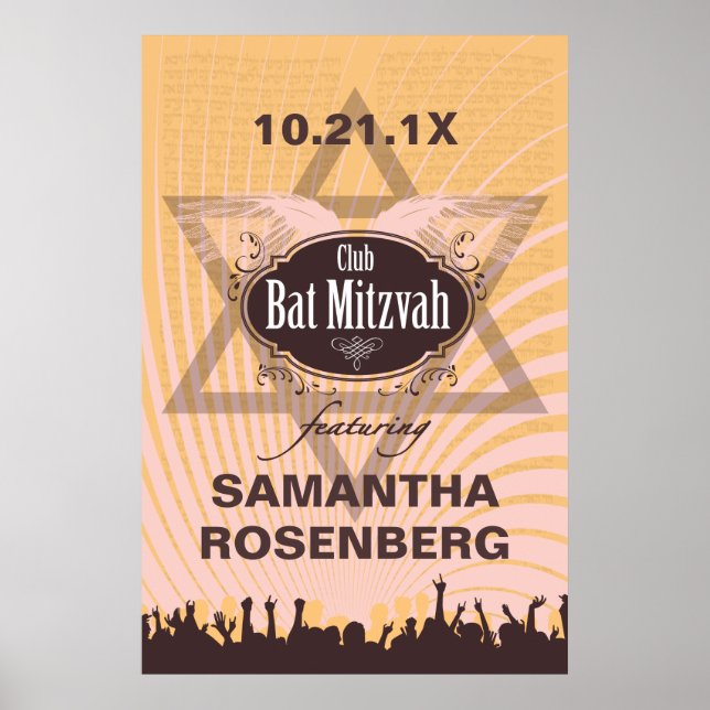 Poster du Club Bat mitzvah (Devant)