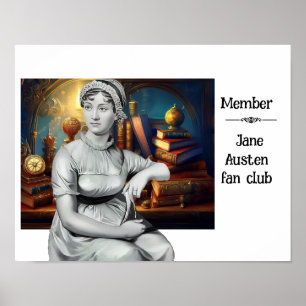 Poster du club de fans Jane Austen