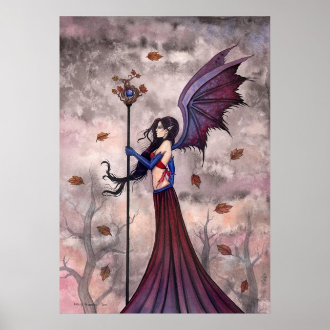 Poster du Coeur de l'Automne Gothique Fée Vampire (Devant)