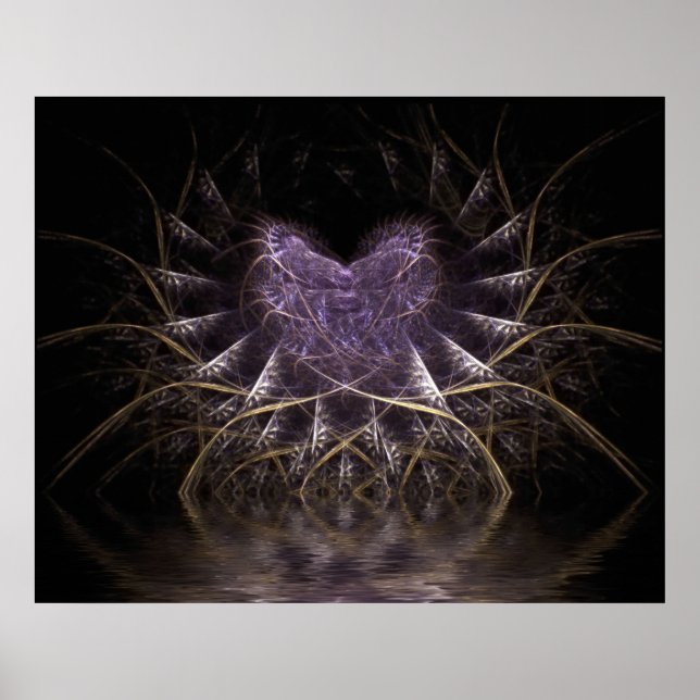 Poster du coeur pourpre (Devant)