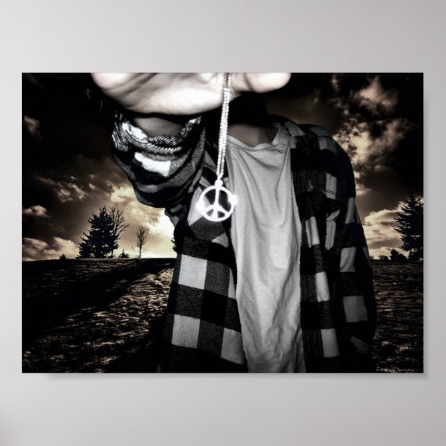 Poster du collier de paix (Devant)