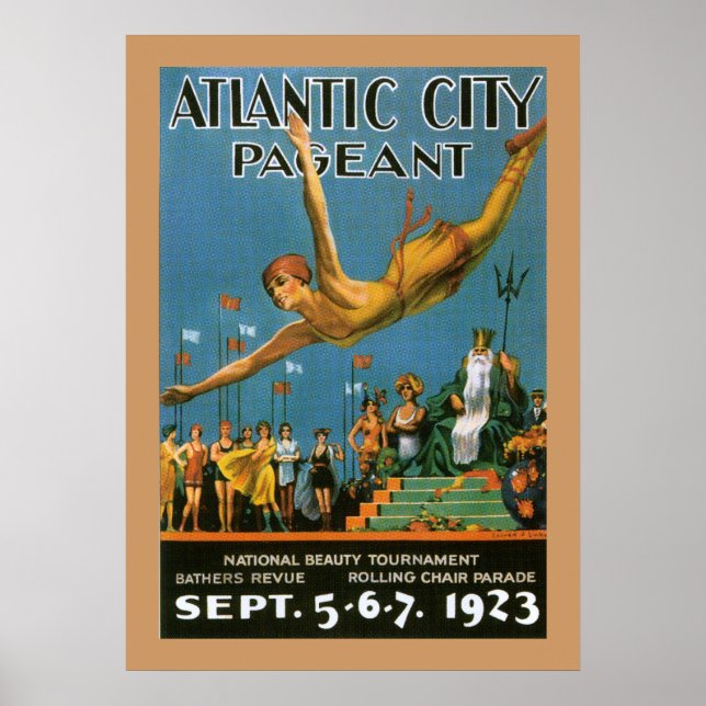 Poster du concours de la ville d'Atlantique (Devant)