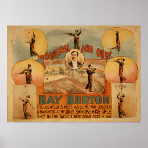 Poster du contrebandier VAUDEVILLE RAY BURTON High