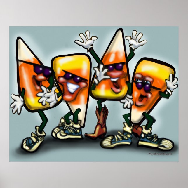 Poster du Corn de bonbons (Devant)