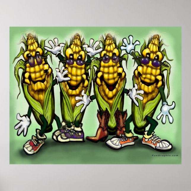 Poster du Corn Party (Devant)