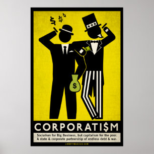 Poster du corporatisme