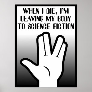 Poster du corps à la science-fiction