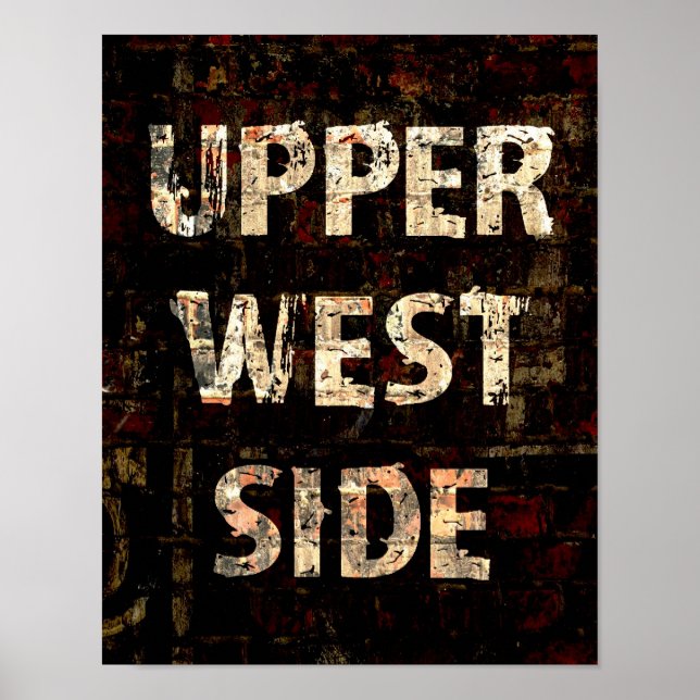 Poster du côté supérieur ouest (Devant)