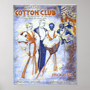Poster du Cotton Club "L'Aristocrate de Harlem"