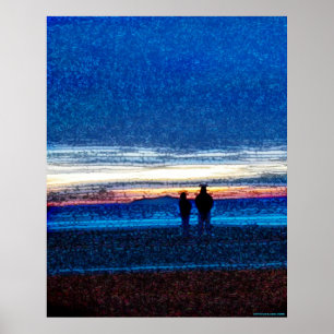 Poster du coucher du soleil