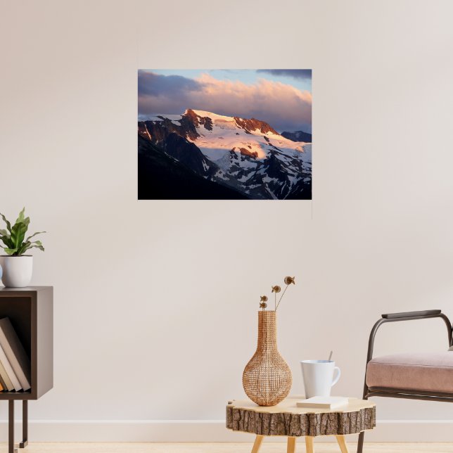 Poster du coucher du soleil du sommet (Salon 3)