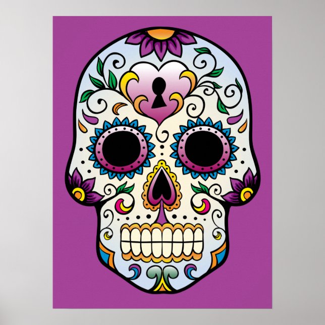 Poster du crâne de sucre (Devant)