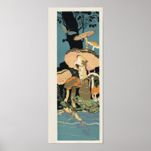 Poster du crapaud de grenouille