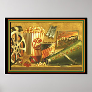 Poster du décor de théâtre 13 x 19