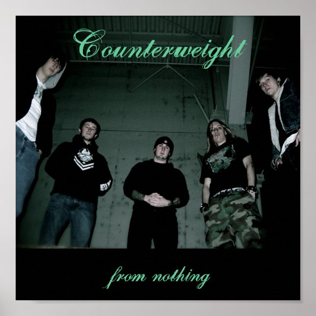 Poster du demi-cercle contrepoids (Devant)