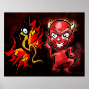 Poster du démon et du papillon
