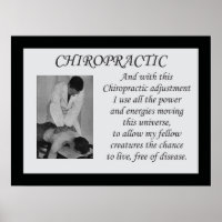 Poster du devis d'ajustement chiropratique