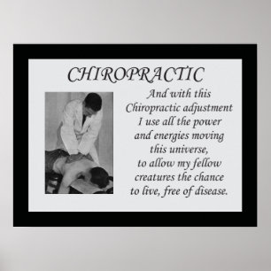 Poster du devis d'ajustement chiropratique