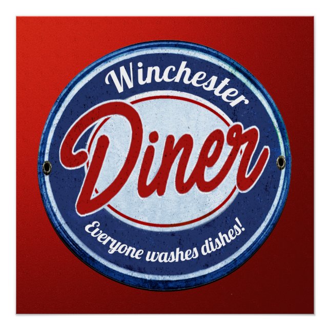 Poster du dîner (Devant)