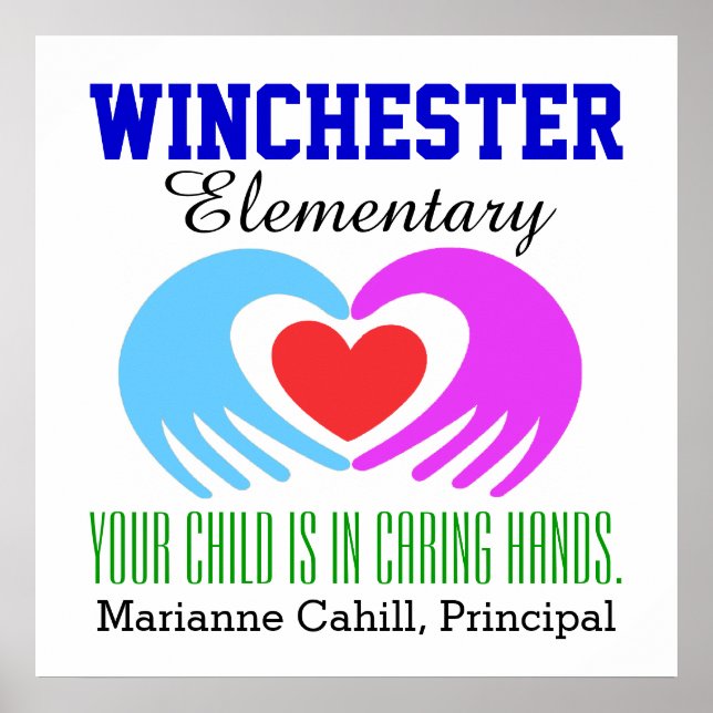 Poster du district scolaire - SRF (Devant)