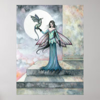 Poster du dragon de fées Out of the Shadows