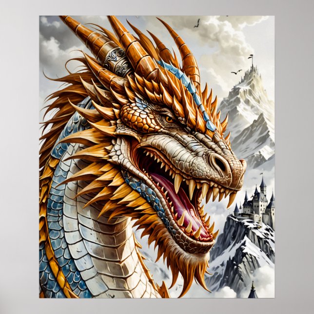 Poster du Dragon d'or (Devant)