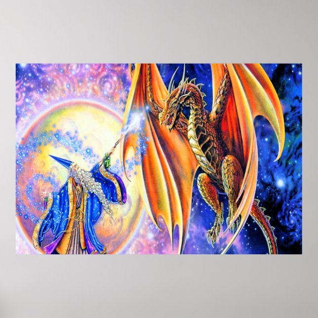 Poster du dragon et de l'Assistant (Devant)