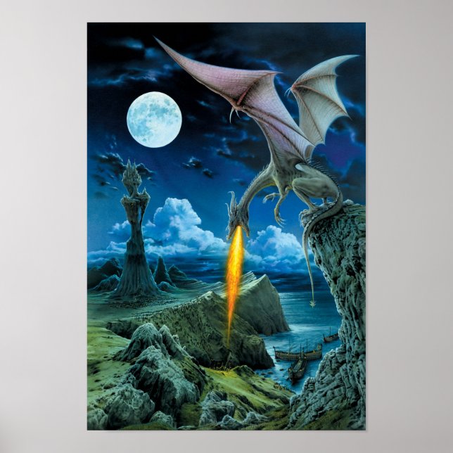 Poster du dragon Spit (Devant)