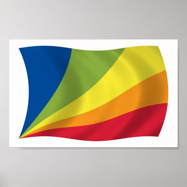 Poster du drapeau Lingua Franca Nova Imprimer (Devant)