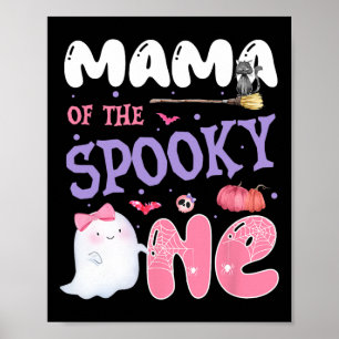 Poster Du Éffrayant Un 1er Anniversaire Halloween Ghos Ro
