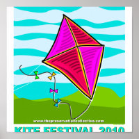 Poster du festival de cerfs-volants 2010