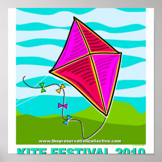 Poster du festival de cerfs-volants 2010