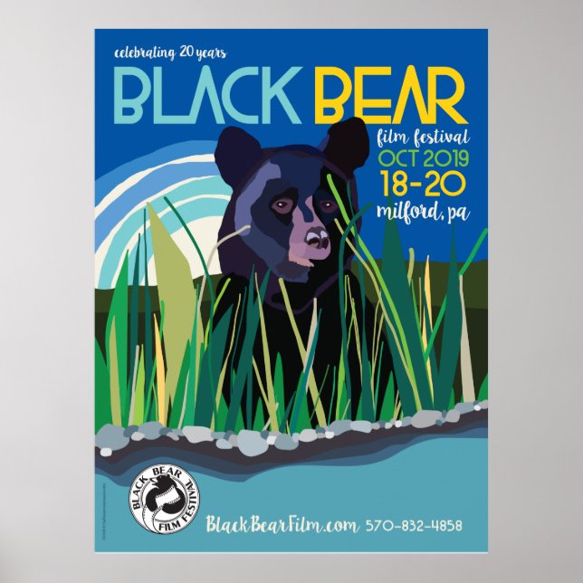 Poster du Festival du film de l'ours noir 2019 (Devant)